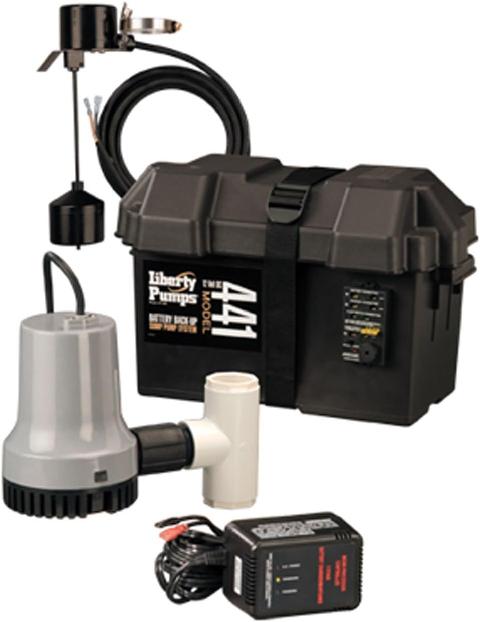 Liberty Pump 411 sump backup to prevent flooding