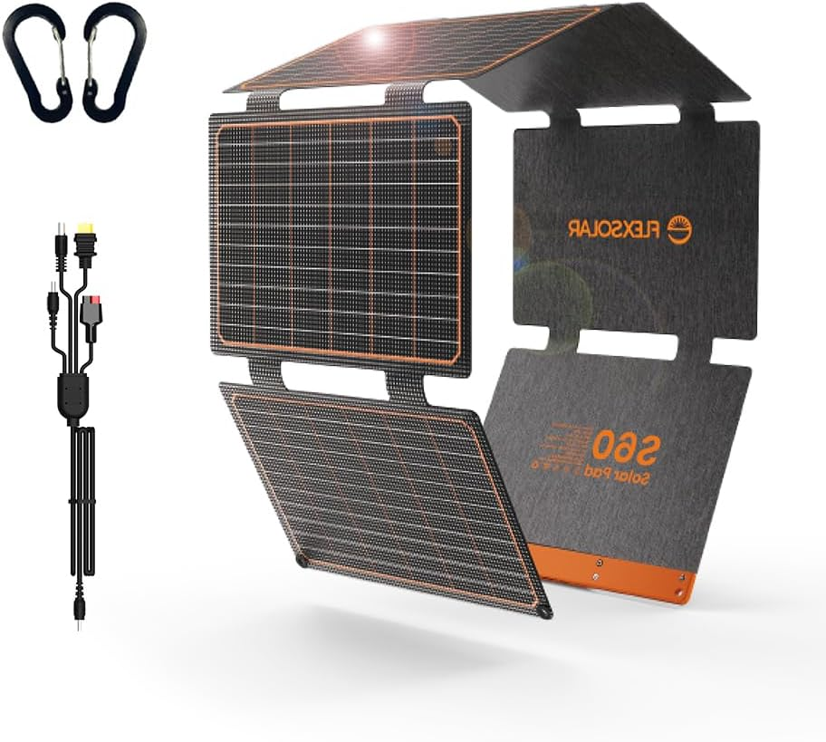 Image of FlexSolar portable 60W solar panel