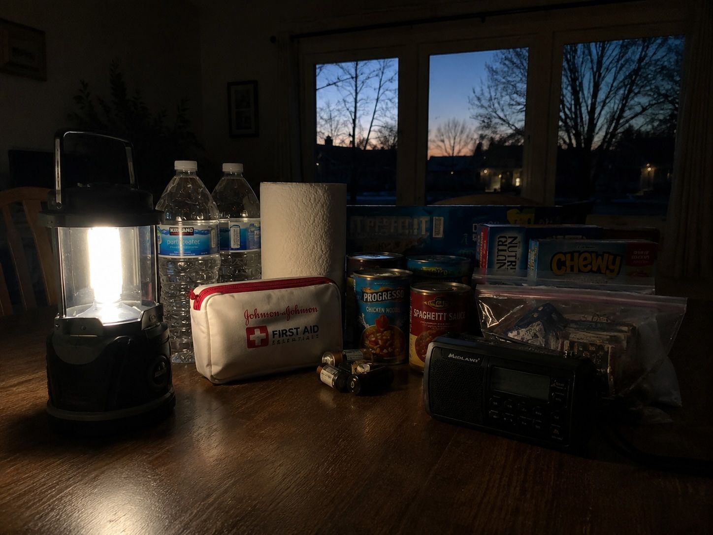 Power outage emergency supplies