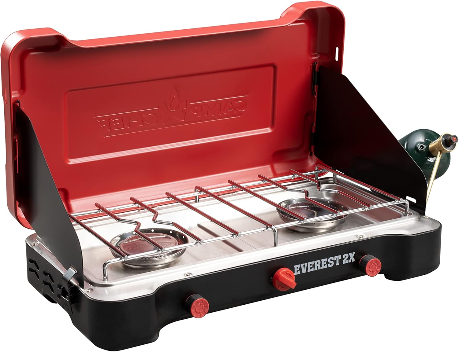 Camp Chef Everest 2X 2-Burner Portable Camping Stove product photo
