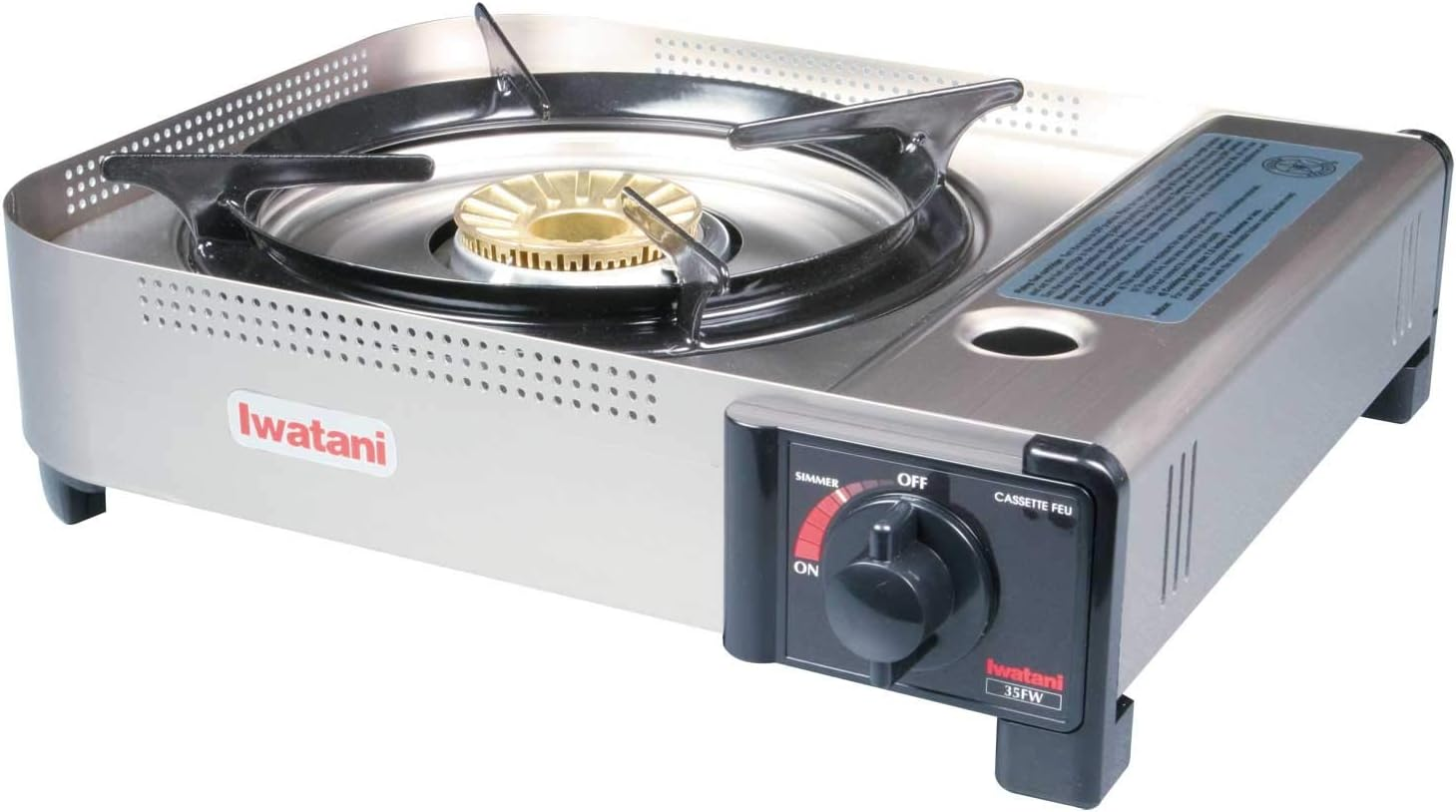 Iwatani 35FW Single-Burner Butane Portable Cooktop image
