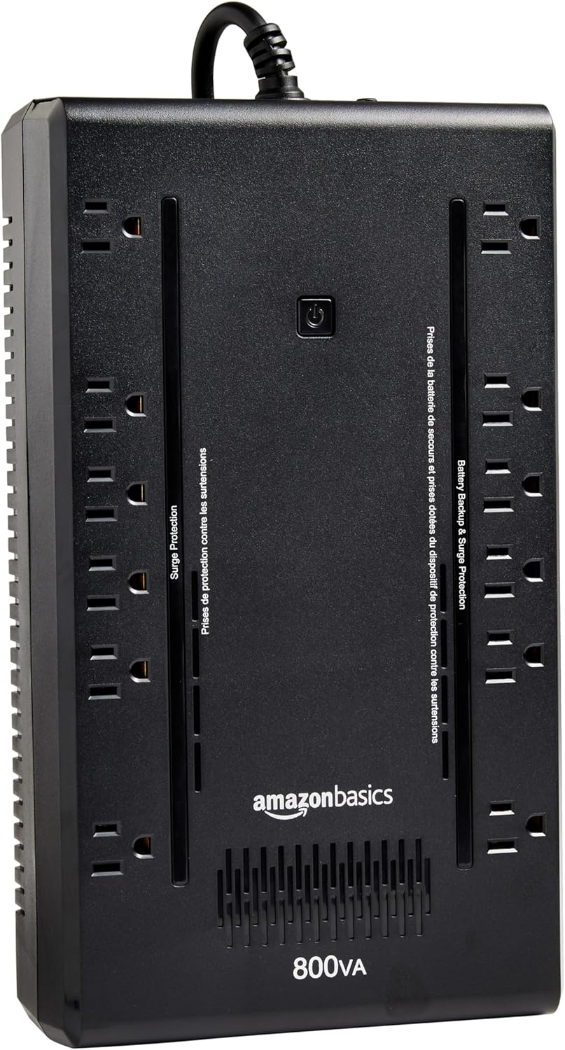 Amazon Basics UPS 800VA backup power source
