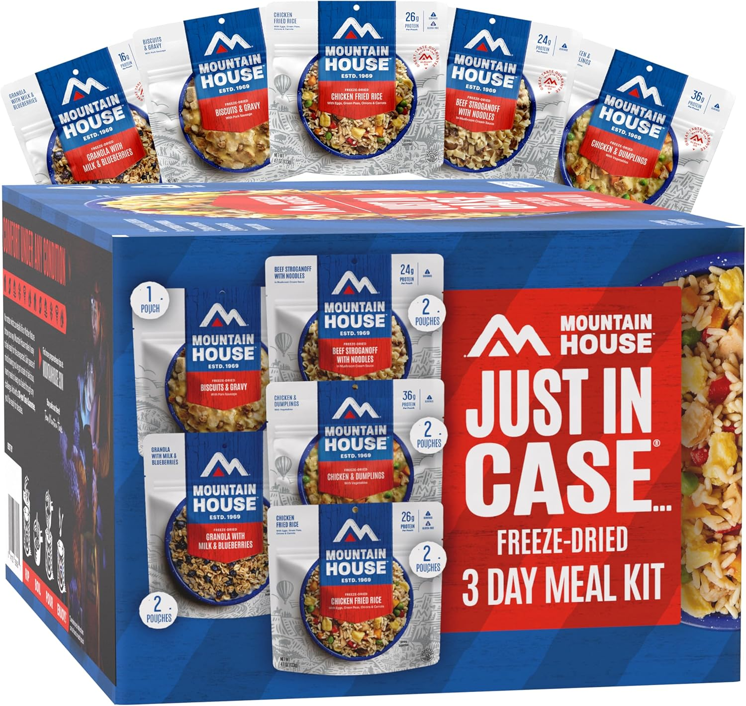 Image of Mountain House 3-day just in case meal kit